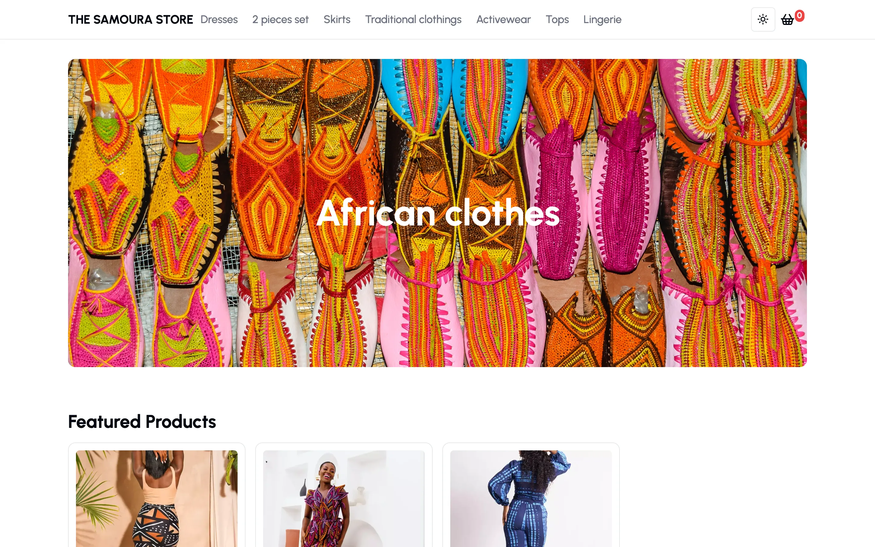Samoura Store project image