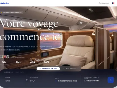 Interface d'Avionics